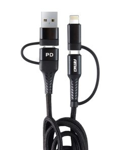 Multi-Cable USB 2 en 1 C-USB C iOs USB A FullLINK 1m UC-15
