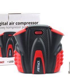Compresor de aire con manómetro digita y literna LED 12V ACOMP-16