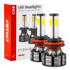 Bombilla Luz de Cruce LED Headlamp H8/H9/H11 COB 4Side AMiO 2 Bombilla Luz de Cruce LED Headlamp H8/H9/H11 COB 4Side AMiO