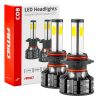 Bombilla Luz de Cruce LED Headlamp HB3 COB 4Side AMiO