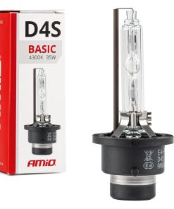Bombilla xenón tipo D4S 35W 4300K AMiO BASIC