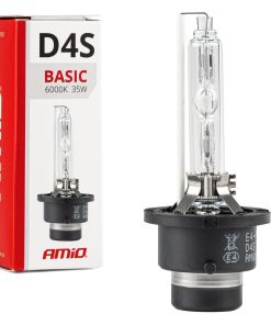 Bombilla xenón tipo D4S 35W 6000K AMiO BASIC