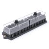 Caja de fusibles 12 tomas 30A max