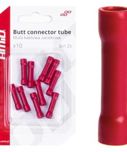 Conector a Tope Rojo MPD 1,25 10 uds.