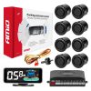 Sensor de Aparcamiento LED-GRAF 3D 8 sensores- color negro 18mm