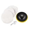 Kit de almohadillas de lana para pulir 5 piezas