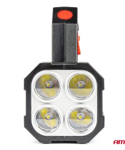 Linterna 4LED+COB, 18650mAh WT17
