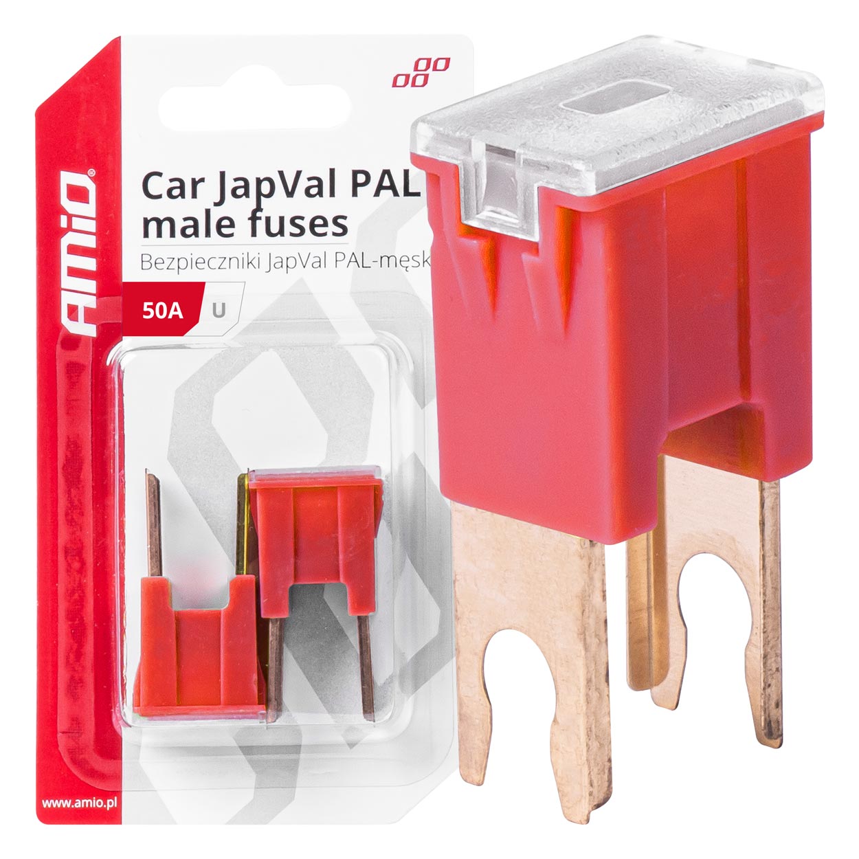 Fusible JapVal PAL Macho U 50A AMIO-03408 1 Fusible JapVal PAL Macho U 50A AMIO-03408