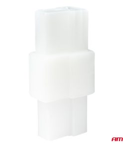 Alternative view of Conector con terminales macho/hembra AMIO-03512