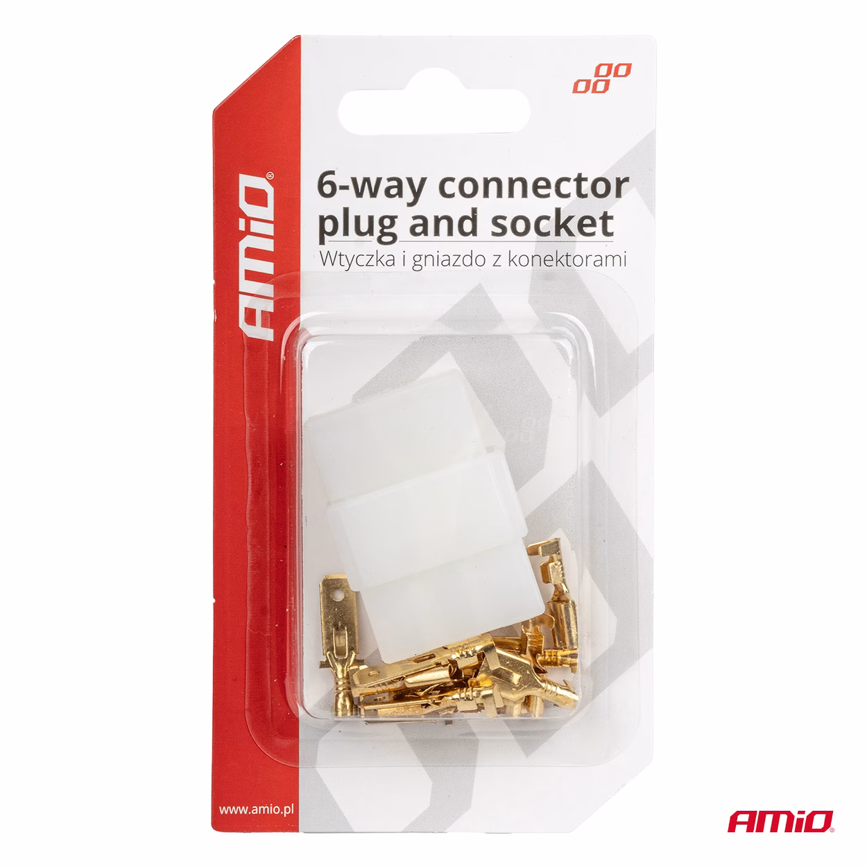 Conector con terminales macho/hembra AMIO-03515 - Imagen 4