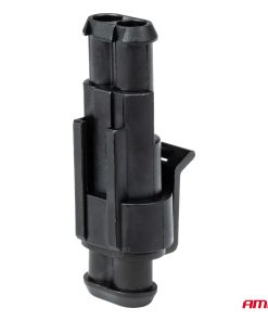 Alternative view of Conector con terminales macho/hembra AMIO-03518