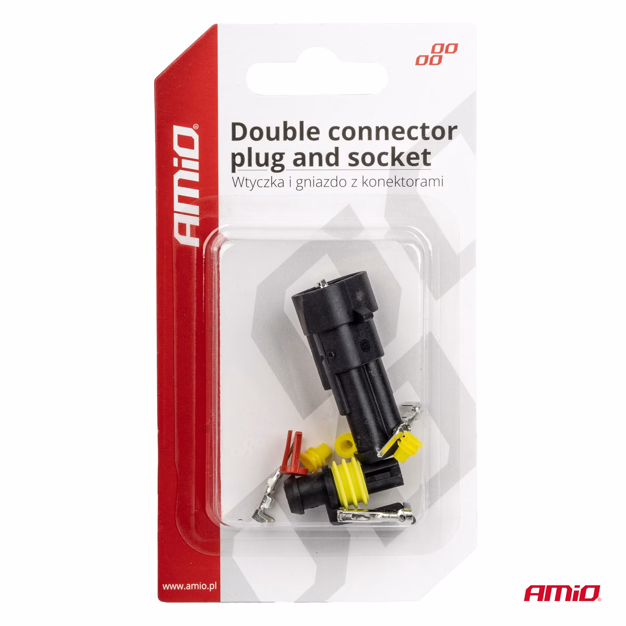 Conector con terminales macho/hembra AMIO-03518 - Imagen 4