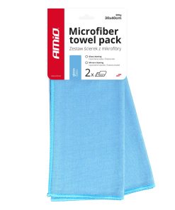 Bayeta de microfibra para abrillantar/ limpiar de cristales 30x40cm AMIO-03730