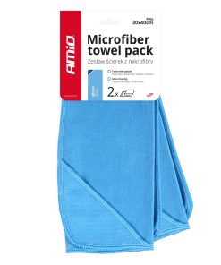 Bayeta de microfibra para abrillantar/ limpiar de cristales 30x40cm AMIO-03732