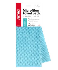 Toalla de microfibra 30x40cm 350g AMIO-03737