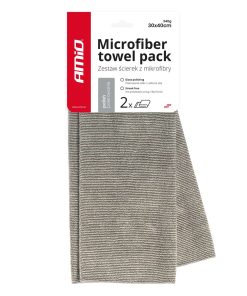 Toalla de microfibra 30x40cm 340g AMIO-03742