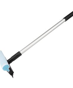 Limpiacristales de aluminio 20cm cabeza 59/100cm AMIO-03855