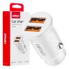 Cargador de coche 2x USB-A 2.1A 12/24V AMiO-03872