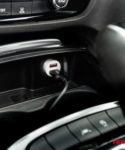 Alternative view of Cargador de coche 2x USB-A 2.1A 12/24V AMiO-03872