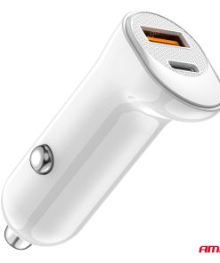 Cargador de coche USB-A+ USB-C 20W 12/24V AMiO-03875 7 Cargador de coche USB-A+ USB-C 20W 12/24V AMiO-03875 - Imagen 3