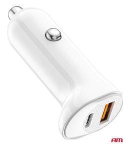 Cargador de coche USB-A+ USB-C 20W 12/24V AMiO-03875 8 Cargador de coche USB-A+ USB-C 20W 12/24V AMiO-03875 - Imagen 4