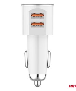 Cargador de coche 2x USB-A 3.4A 12/24V AMiO-03888 - Imagen 4