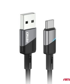 Cable USB a USB-C 3A 100cm FullLINK AMIO-03923 - Imagen 3