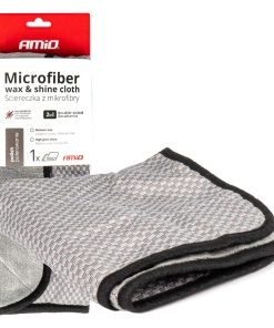 Pano de microfibra para cera y brillo 40x40cm 600g AMIO-03976