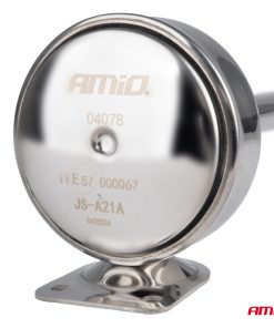 Bocina fanfarria senal cromada 620mm LowTone AMIO-04078 - Imagen 2