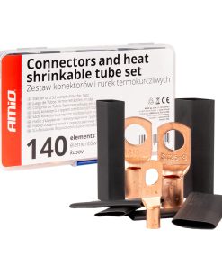 Conectores y Tubos de Alambre Termocontraíble 140uds AMIO-04121