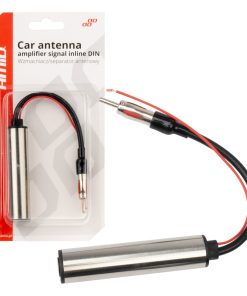Amplificador de antena de coche senal en línea DIN AMIO-04132