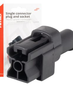 Conector eléctrico resistente al agua, juego de enchufe y zócalo, 1 PIN, 2,2 mm AMIO-04345