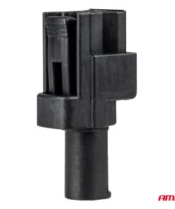 Alternative view of Conector eléctrico resistente al agua, juego de enchufe y zócalo, 1 PIN, 2,2 mm AMIO-04345