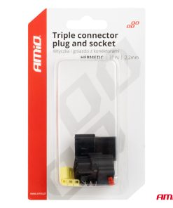 Conector con terminales macho/hembra 3 PIN 2.2mm AMIO-04347 - Imagen 5