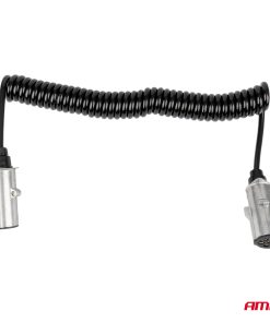 Alternative view of Cable de muelle TIR 2x 7 PIN tipo N 5m 24V AMIO-04379