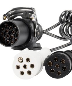 Cable de muelle TIR 2x 7 PIN 15 PIN tipo N/S 5m 24V AMIO-04381