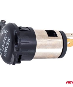 Alternative view of Toma de corriente adicional con tapa 250 W 12 V 24 V AMIO-04434