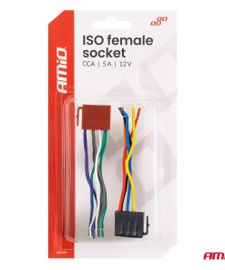 Conector ISO hembra ISO CCA 5A 12V AMIO-04444 - Imagen 5