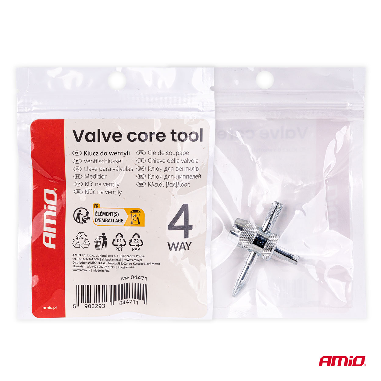 Llave para válvulas AMIO-04471 - Imagen 5