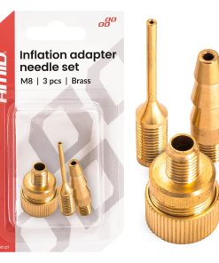 Juego de adaptadores para inflado M8 AMIO-04502