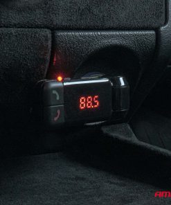 Alternative view of Transmisor FM 2×USB-A 12V 24V AMIO-04650