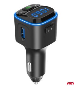 Transmisor FM 1×USB-A 2×USB-C 12V 24V AMIO-04651 - Imagen 5