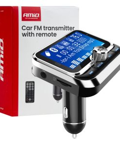 Transmisor FM 2×USB-A 12V 24VAMIO-04657