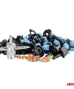 Alternative view of Juego de clips para carrocería 148 piezas con herramientas AMIO-04741