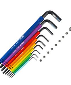 Imbus hex keys with bit set 18 pcs CRV AMIO-04787