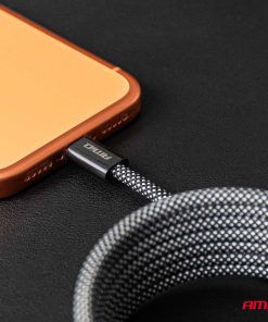 Alternative view of Cable USB magnético USB-C to USB-C 60W 100cm AMIO-04840