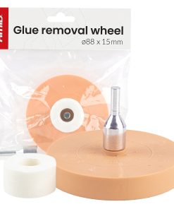 Disco para eliminar restos de pegamento 88mm AMIO-04926