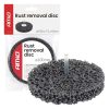 Disco para eliminar el óxido 100x15x6mm AMIO-04927 22 Disco para eliminar el óxido 100x15x6mm AMIO-04927