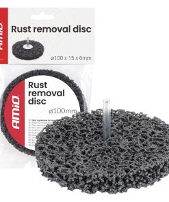 Disco para eliminar el óxido 100x15x6mm AMIO-04927