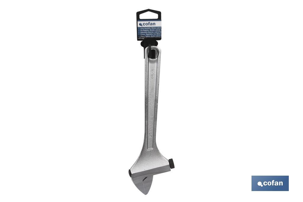 LLAVE AJUSTABLE MOLETA LATERAL 16 3 LLAVE AJUSTABLE MOLETA LATERAL 16 - Imagen 3